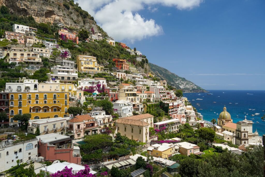 Positano on the Amalfi Coast, Italy