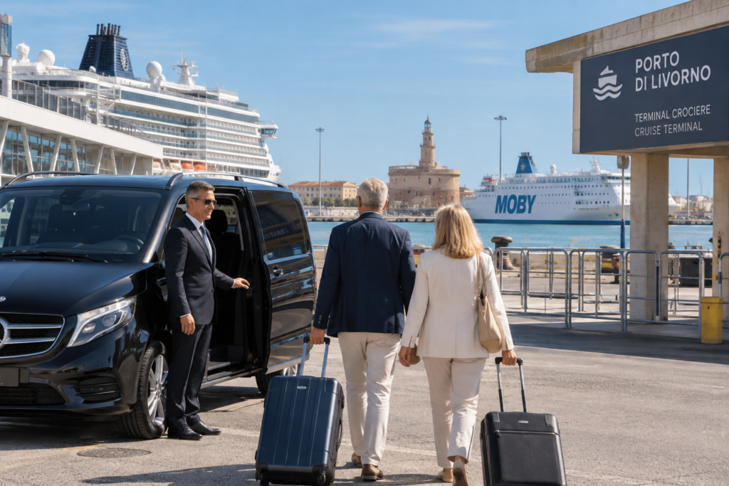 Rome to Livorno Port private transfer
