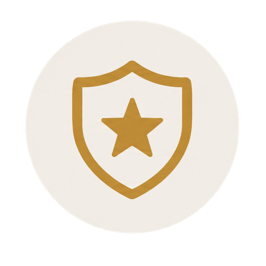 113 police shield → Decorative