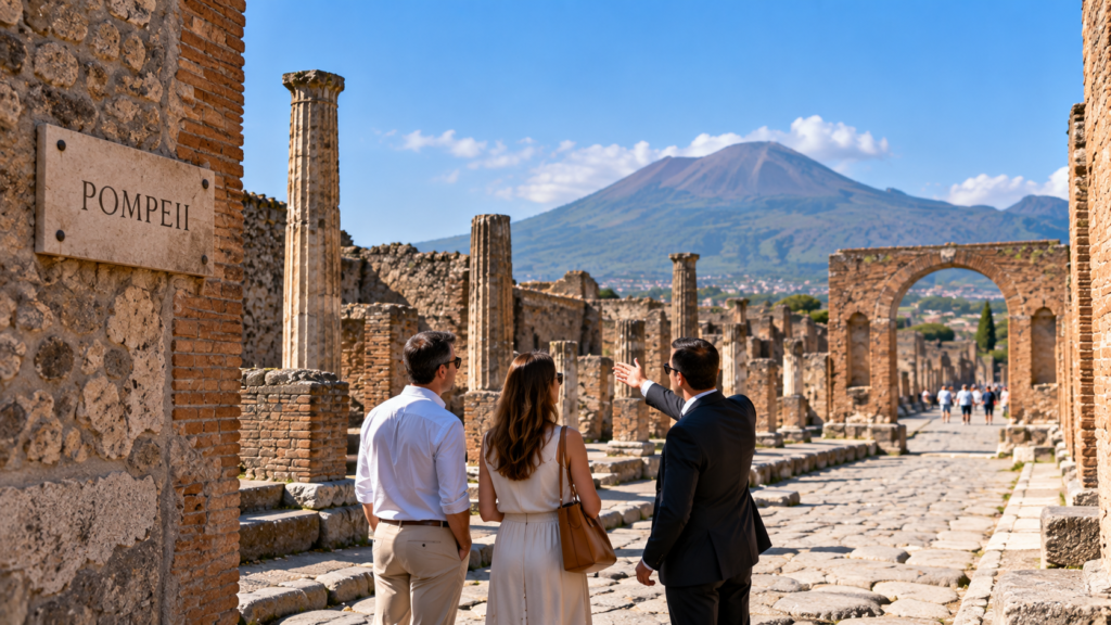 Private tour from Rome to Pompeii and Naples