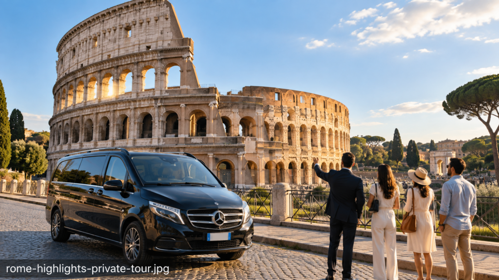 Private tours Italy – Rome highlights with private driver