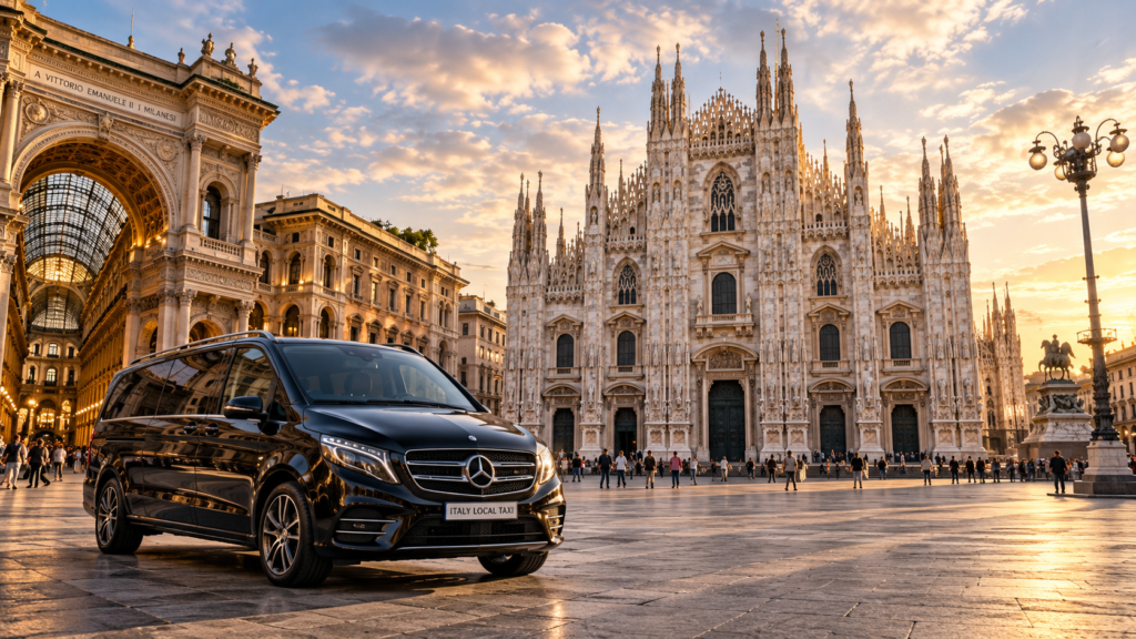 Rome to Milan private transfer